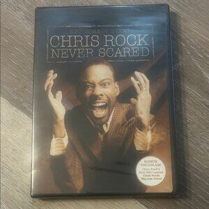 Chris Rock: Never Scared (DVD) + Bonus Special New Factory Sealed